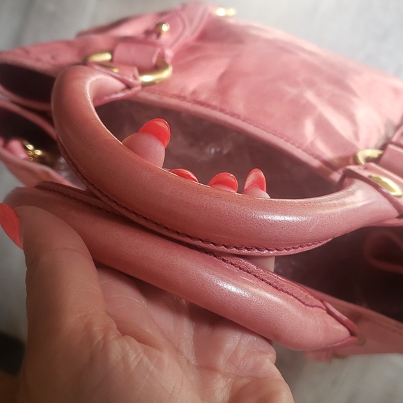 Miu Miu Pink 2way bag Authentic strap included - Picture 12 of 14